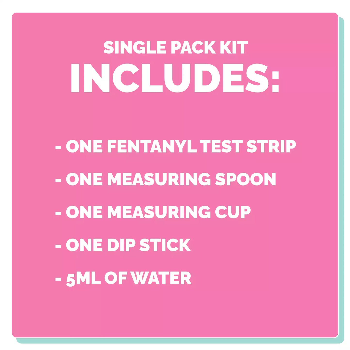 FENTANYL TEST STRIP KIT (1 PACK)